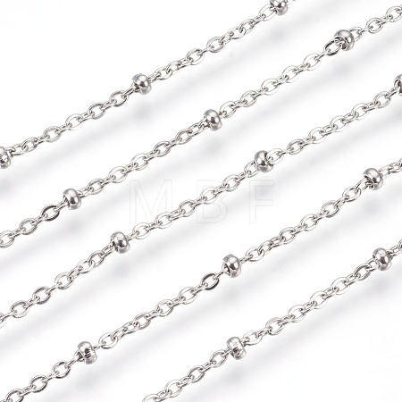Tarnish Resistant 304 Stainless Steel Cable Chains CHS-L017-12A-1