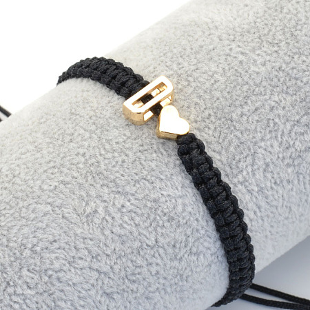 Alloy Beads Braided Bead Bracelets FS-WGADCE6-04-1