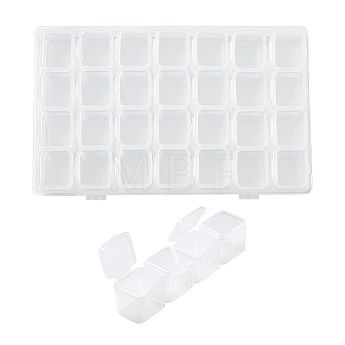 28 Grids Plastic Storage Containers MRMJ-TA0007-04-1