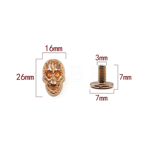 Zinc Alloy Decorative Buttons PW-WG6A501-02-1