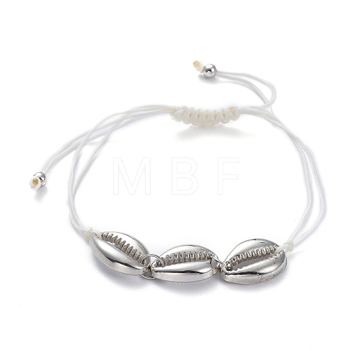 Adjustable Nylon Cord Braided  Bracelet BJEW-JB05617-1
