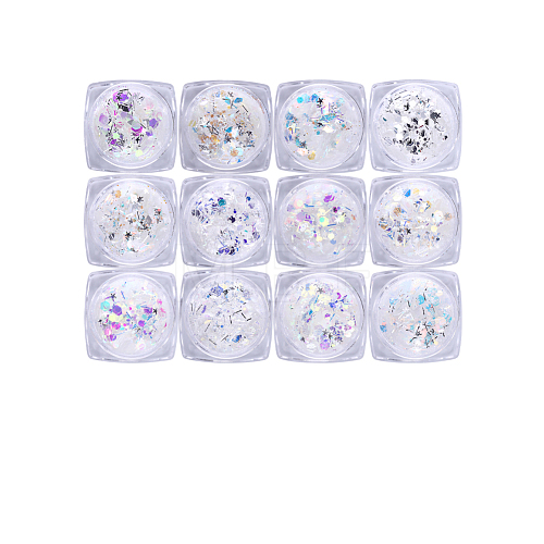 Laser Shiny Nail Art Decoration Accessories MRMJ-T063-459-1