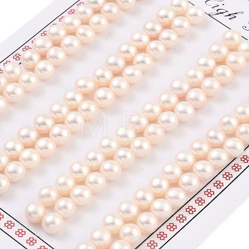 Grade 6A Natural Cultured Freshwater Pearl Beads PEAR-N018-6A-5560A-1