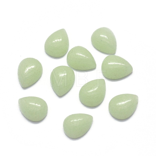Synthetic Noctilucent Stone/Luminous Cabochons X-G-O175-22-16-1
