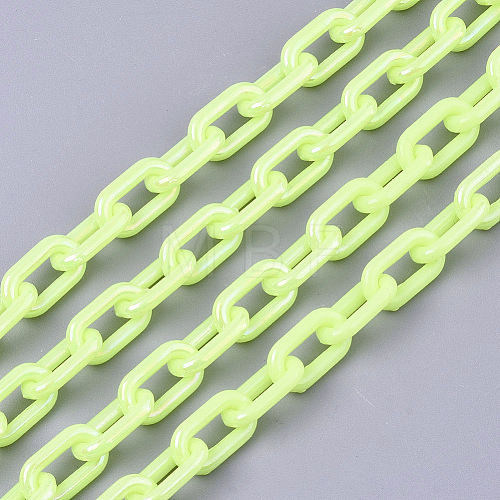 Acrylic Opaque Cable Chains X-PACR-N009-002H-1