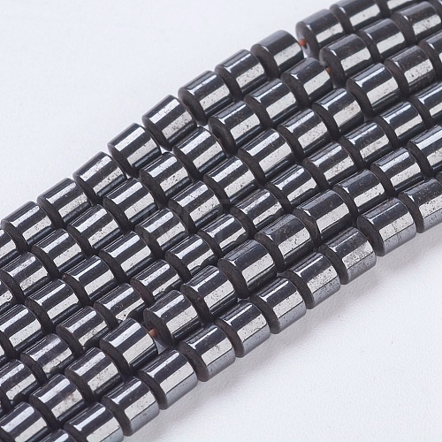 Magnetic Synthetic Hematite Beads Strands X-G-H1090-1-1
