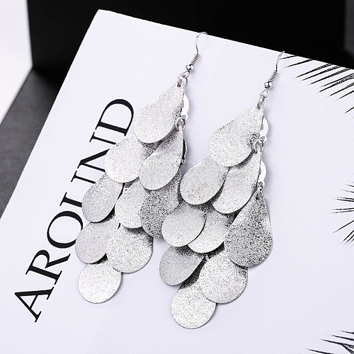 Fashionable Alloy Tassel Earrings LE0985-7-1