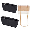 GOMAKERER 2Pcs Felt Bag Organizer Insert FIND-GO0001-31A-1