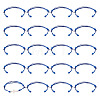20Pcs Adjustable Korean Waxed Polyester Cord Bracelet Making BJEW-TAC0051-02-2