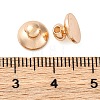 Brass Bead Cap Pendant Bails KK-Z089-20KCG-3