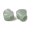 Natural Green Aventurine European Beads G-C269-01E-2