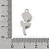 304 Stainless Steel Pendants STAS-N108-107P-02-3