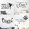 PVC Quotes Wall Sticker DIY-WH0200-096-6