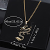 Vintage Alloy Pendant Necklaces WGC3CFA-01-2