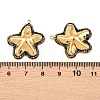 304 Stainless Steel Pendants STAS-P445-01D-G-3
