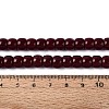 Opaque Glass Beads Strands GLAA-NH0002-B13-2