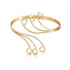 Iron Multi-Strand Spiral Upper Arm Cuff WG80F31-01-3