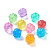 Crown Acrylic Transparent Cabochons DIY-D041-02-1