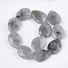 Natural Labradorite Beads Strands X-G-S354-07-2