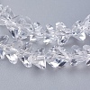 Transparent Glass Beads Strands EGLA-J145-6mm-NB01-3