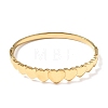 304 Stainless Steel Hinged Bangles for Women BJEW-B168-06G-4
