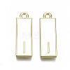 Alloy Enamel Pendants ENAM-T012-01I-RS-2