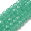 Imitation Jade Glass Beads Stands X-EGLA-A035-J6mm-D10-1