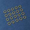 50Pcs Tibetan Style Alloy Bead Frame TIBEB-FS0001-11AG-7
