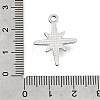 UV Plating Alloy Crystal Rhinestone Pendants RB-CBAD37D-12P-3