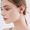 20Pcs 20 Style Multi Line & Leaf & Criss Cross Alloy & Iron Cuff Earrings for Women EJEW-AN0003-53-2
