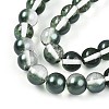 Baking Paint Transparent Glass Beads X1-DGLA-N011-10mm-07-3