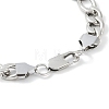 201 Stainless Steel Figaro Chain Bracelets for Women Men BJEW-I316-04P-3