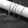 Non-Tarnish Adjustable 304 Stainless Steel Slider Necklaces NJEW-L156-003P-2