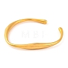 304 Stainless Steel Open Cuff Bangles for Women BJEW-G711-02G-2
