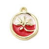 Alloy Enamel Charms PALLOY-K020-19LG-01-1