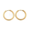 Ion Plating(IP) 304 Stainless Steel Huggie Hoop Earrings EJEW-F111B-21mm-G-2