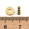 Brass Micro Pave Cubic Zirconia Beads KK-H533-01G-02-3