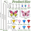 DIY Beaded Garden Stake Kit DIY-OC0015-63-2