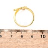 Brass Micro Pave Clear Cubic Zirconia Cuff Rings for Women RJEW-U047-24G-01-5