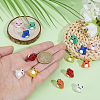14Pcs 7 Colors Frog Home Decorations LAMP-PA0001-71-3