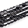 Baking Paint Transparent Glass Beads X1-DGLA-N011-6mm-10-1