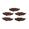 2-Hole Crocodile Wood Buttons BUTT-Q046-01B-1