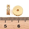 Brass Micro Pave Clear Cubic Zirconia Beads KK-H292-40G-3