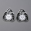 Alloy Enamel Pendants FIND-WH0129-38C-2