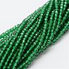 Synthetic Gemstone Strands G-P270-2mm-26-2