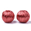 Handmade Raffia Woven Beads WOVE-Q077-20B-02-1
