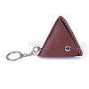 Imitation Leather Mini Triangle Women's Wallet Keychian PW-WG27227-05-1