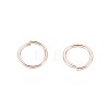304 Stainless Steel Open Jump Rings X-STAS-O098-01RG-03-2