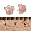 Natural Strawberry Quartz Pendants KK-D289-61G-02-3