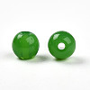 Imitation Jade Glass Beads GLAA-N007-4mm-B01-2